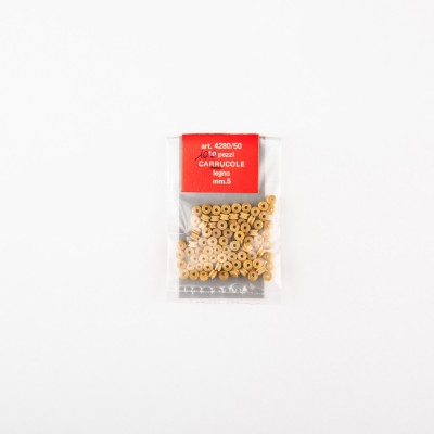 Poulies en bois mm.5
