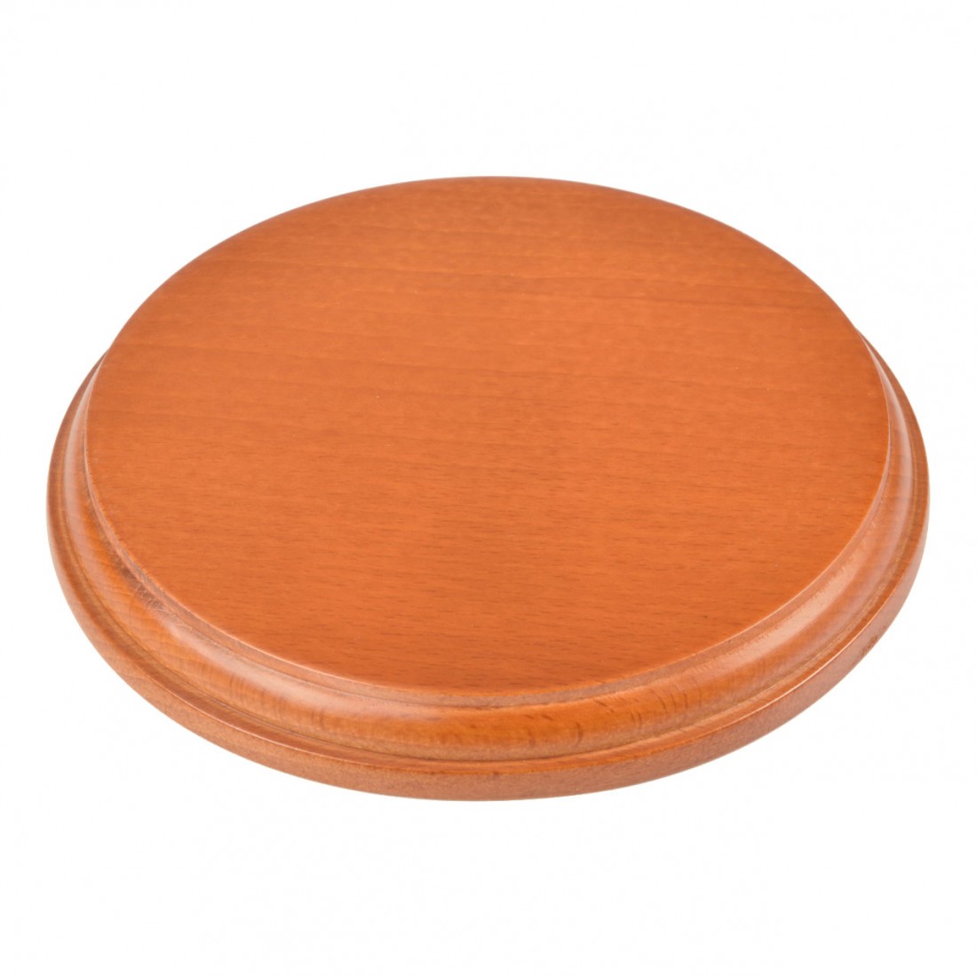 Amati Model - Socle rond bois mm.160 verni - Supports bois précieux