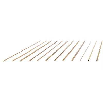 Brass microsections 4x2x500