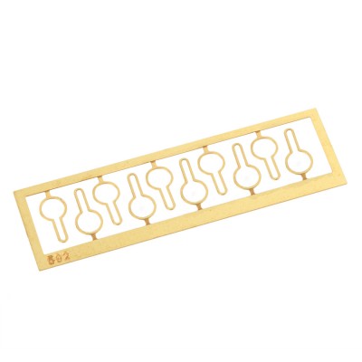 Deadeyes metal strops mm.5 2