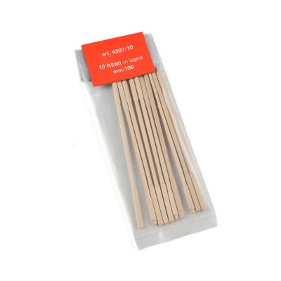 Wooden oars length mm.100