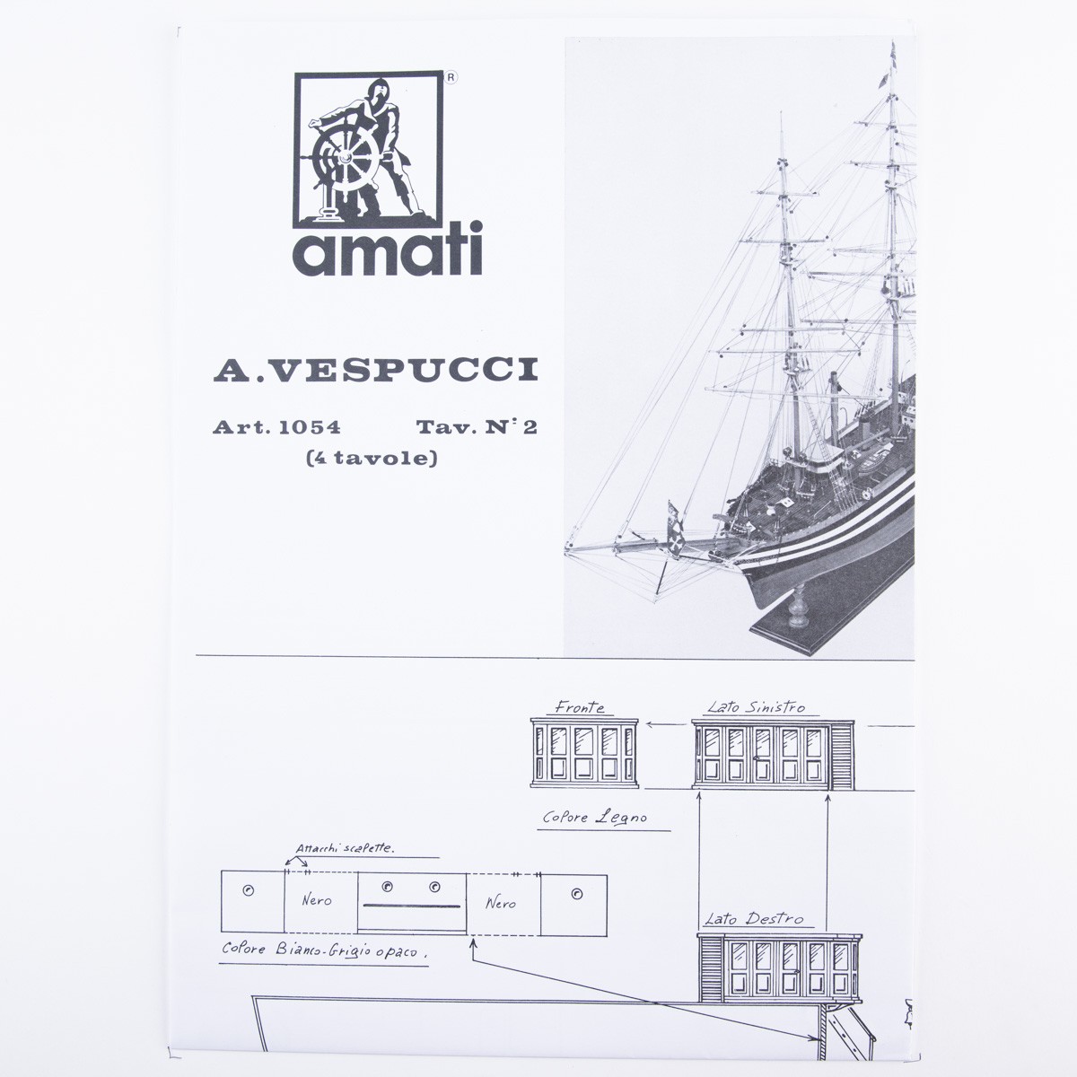 Amati Model Piano Costruzione Amerigo Vespucci Piani Di Costruz amati-model-piano-costruzione-amerigo-vespucci-piani-di-costruz