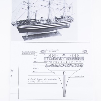Bauplan von Amerigo Vespucci 2