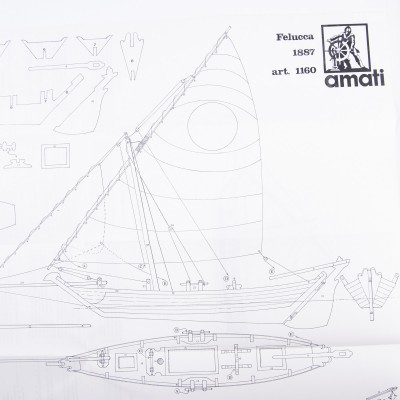 Piano costruzione Felucca