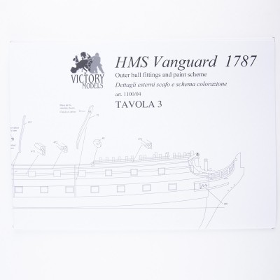 H.M.S. Vanguard 1787 Plan 2