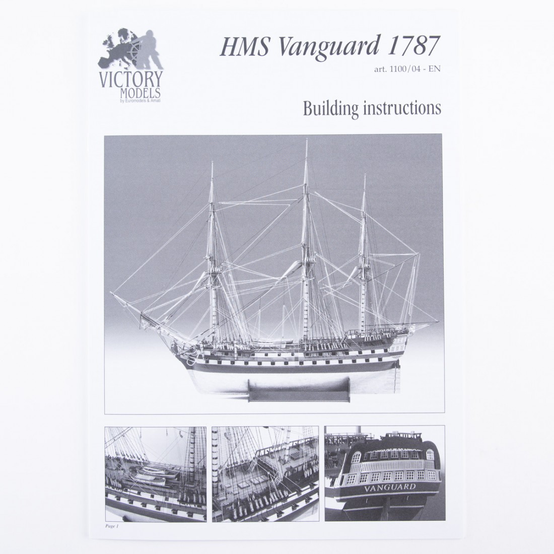 H.M.S. Vanguard 1787 Plan