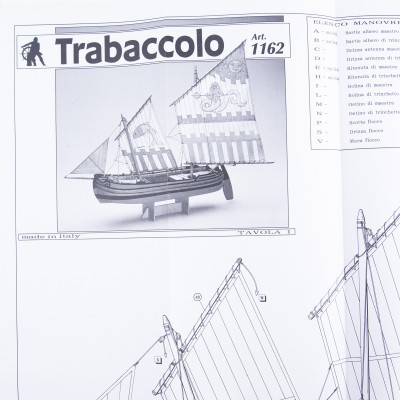 Piano costruzione Trabaccolo