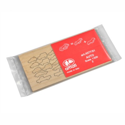 Miniautos aus Holz im...