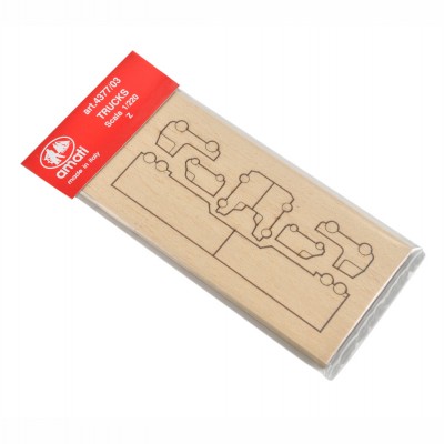 Laser cut wooden trucks...