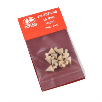 Mini pins en bois haut.mm.8+4