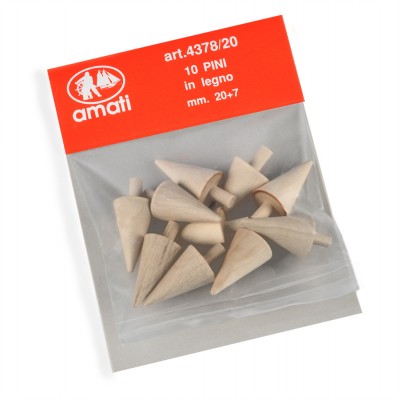 Mini pins en bois haut.mm.20+7