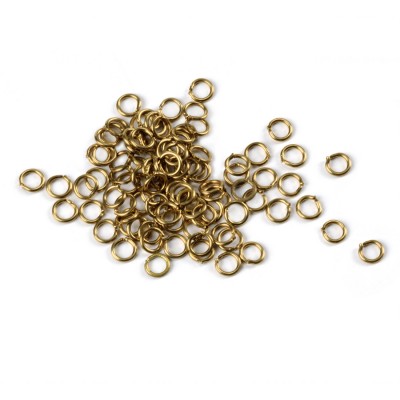 Brass split rings mm.3(100... 2