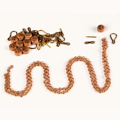 Chain plates with deadeye 2