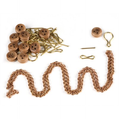 Chain plates with deadeye 2