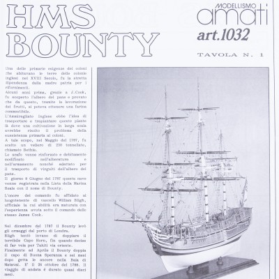 H.M.S. Bounty Plan