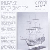 Piano costruzione H.M.S. Bounty