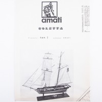 Piano costruzione Goletta Americana 1830
