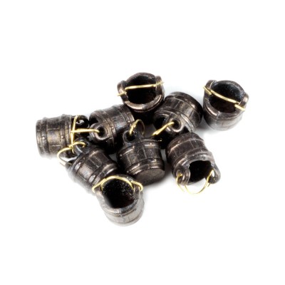 Metal buckets with handle mm.6 2