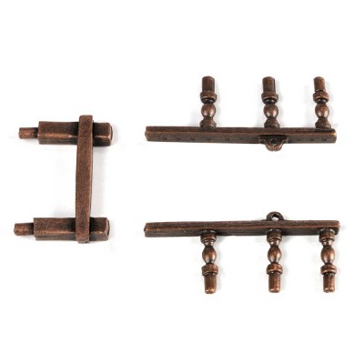 Metal pin rails for masts... 2