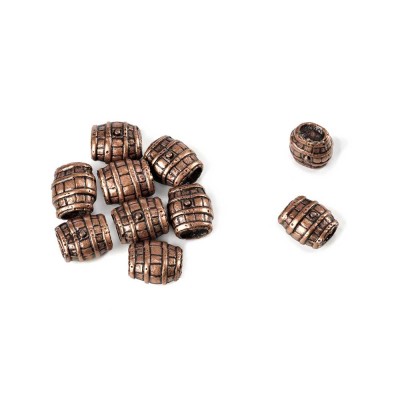 Ovale Metallfässer mm. 13 2