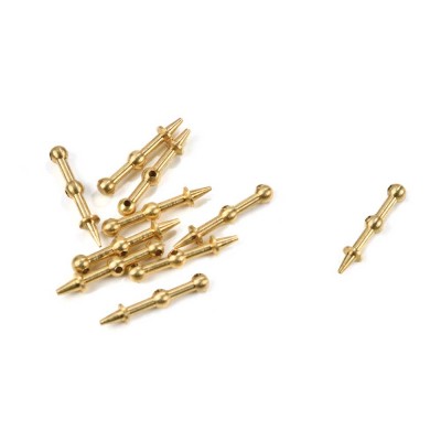 Candelieri ottone mm.6-2 fori 2