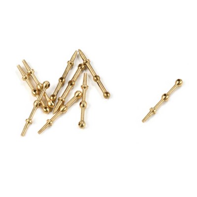 Candelieri ottone mm.10-2 fori 2