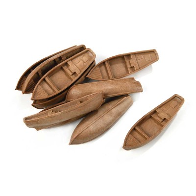 Canots en bois plastique mm.80 2