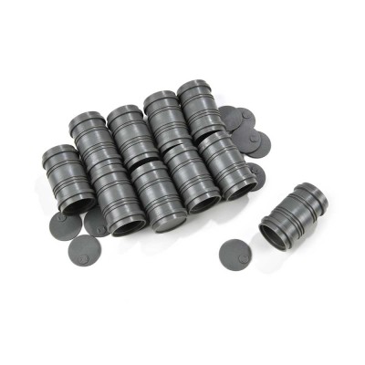 Plastic oil drums 1:24 2