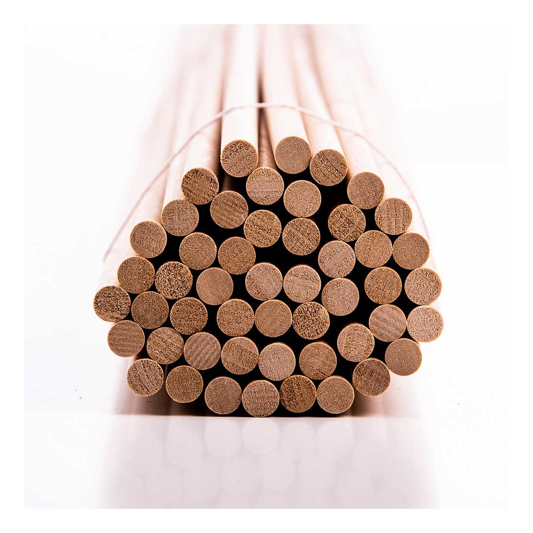Tourillons en bois de tilleul, 12 mm
