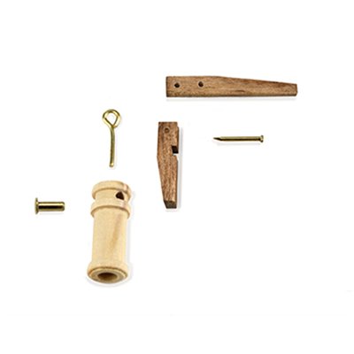 Wooden pumps mm. 15 2