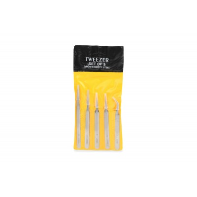 Tweezers set 5 pcs.