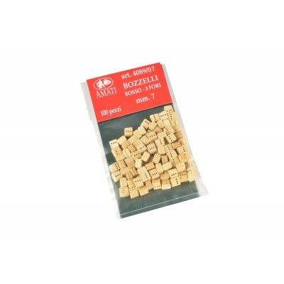 Boxwood blocks mm.7-3 holes