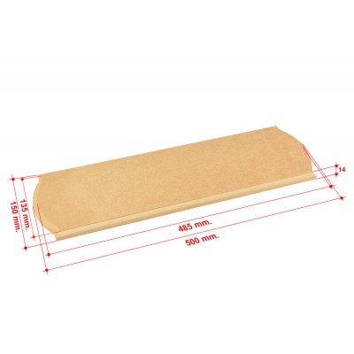 Zócalo de MDF cm.50x15 2