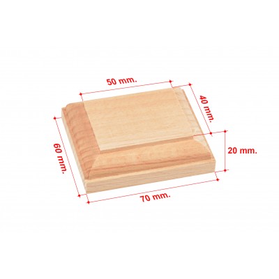 Base de madera natural... 2