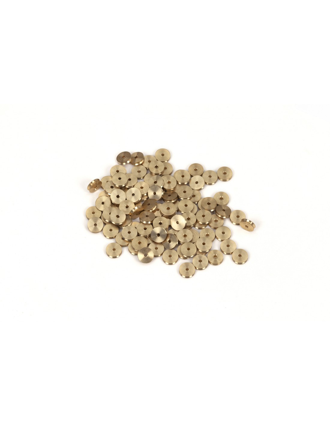 Anillo De Latón Abierto, Con Textura De Aguas Y Cruzado