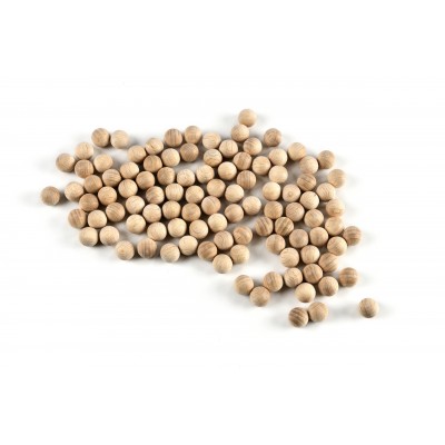 Holzkugeln mit Loch 10mm 2