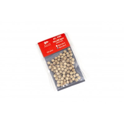 Palline legno s/foro mm.5