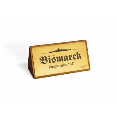 Modell des Amati-Schlachtschiffs Bismarck 2