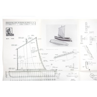 PIANO COSTRUZIONE BARCA DEL...