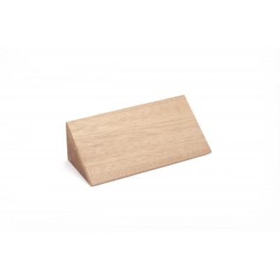 Base in legno porta targhetta