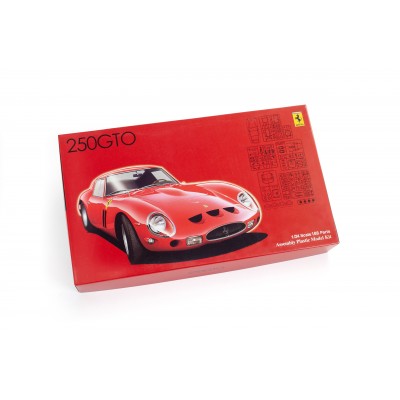Scatola di un modello in plastica della Ferrari 250 GTO
