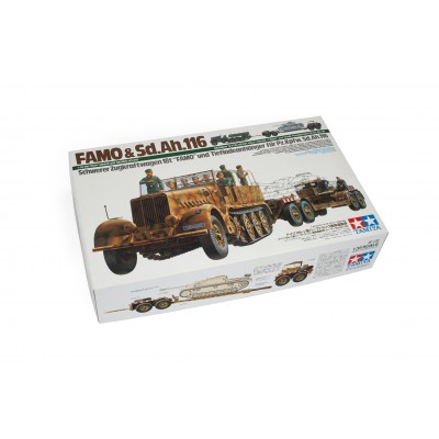 Tamiya plastic model box FAMO & Sd.Ah.116 Tank transporter