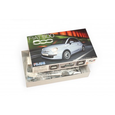 Fujimi plastic model box Fiat 500 2