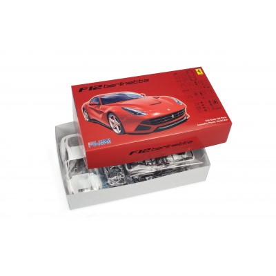 Boîte de maquettes en plastique Fujimi de la Ferrari F12 Berlinetta (RS-54) 2