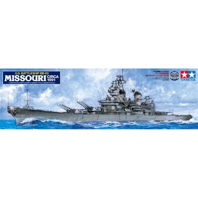 US Battleship BB-63...