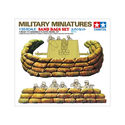 Militärische Sandsäcke Set