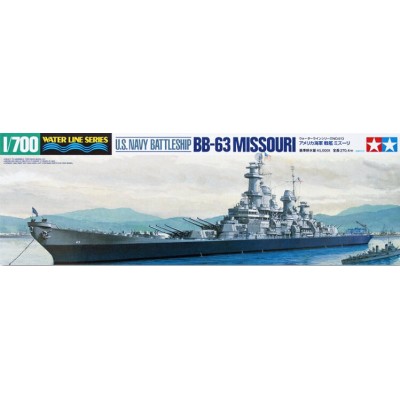 U.S. Navy Battleship BB-63...