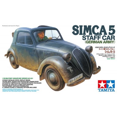 Simca 5 Staff Car - German...