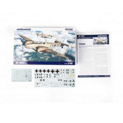 EDUARD 8409 - Bf 110D 2