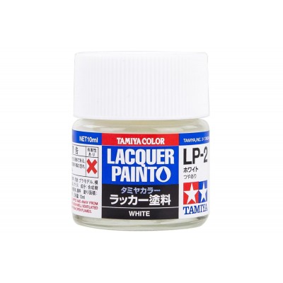 Lacquer Paint LP-02 White 2